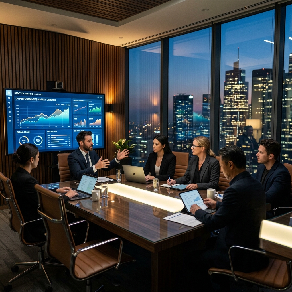 ONEIROHIRE LLC Executive Recruitment Team in Boardroom